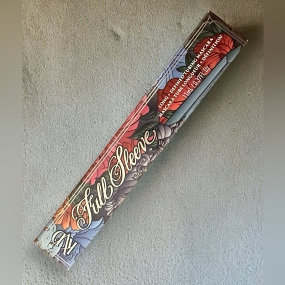 🆕 NWT KVD Beauty FULL SLEEVE LONG + DEFINED TUBING MASCARA Ink Black
